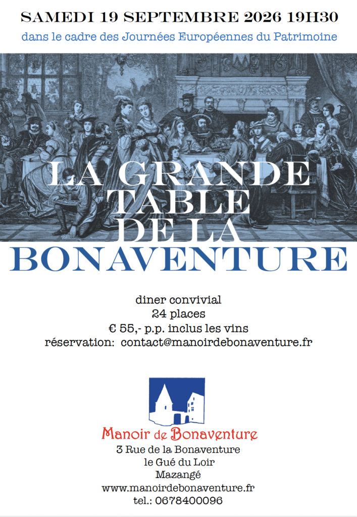 poster table de la bonaventure 2026